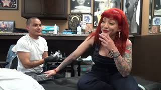 Stairway to Heaven Tattoo! (Shop Vlog)