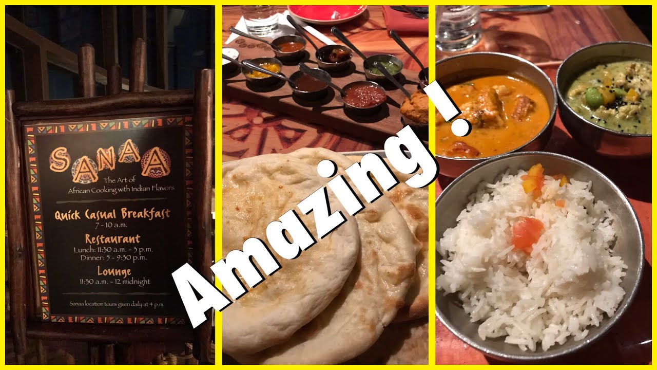 Disneys Sanaa resturant food review Animal Kingdom Lodge Kidani