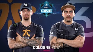 CS:GO - Fnatic vs. SK [Mirage] - Swiss Round 5 - ESL One Cologne 2017