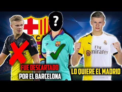 EL DÍA QUE EL BARCELONA RECHAZO EL FICHAJE DE HAALAND POR ESTE quotCRACKquot  EL MADRID QUIERE A HAALAND