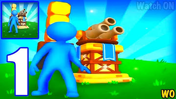 Turret Builder: Loot & Shoot - Gameplay Walktrough Part 1