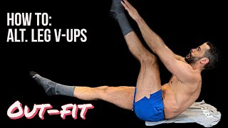 Celebrity How To: Alt.  Leg V-Ups Wealth