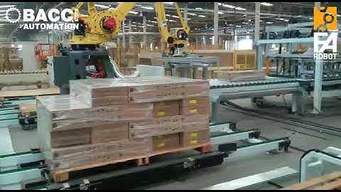 BACCI AUTOMATION - Palletizing with Robots - Moveis provincia