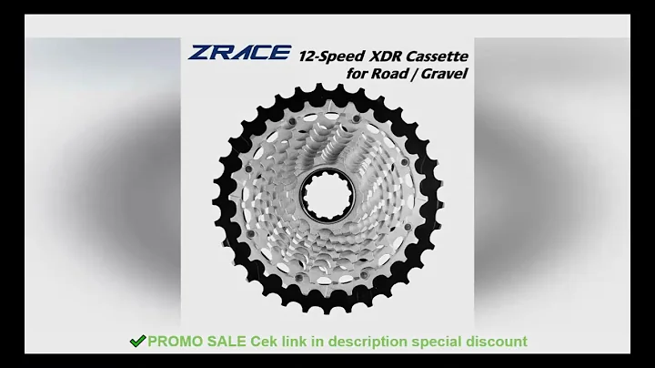 2024 New! ZRACE XDR 12-Speed Cassette for Road/Gravel, CNC fully hollow and super light, 10-28T / 10