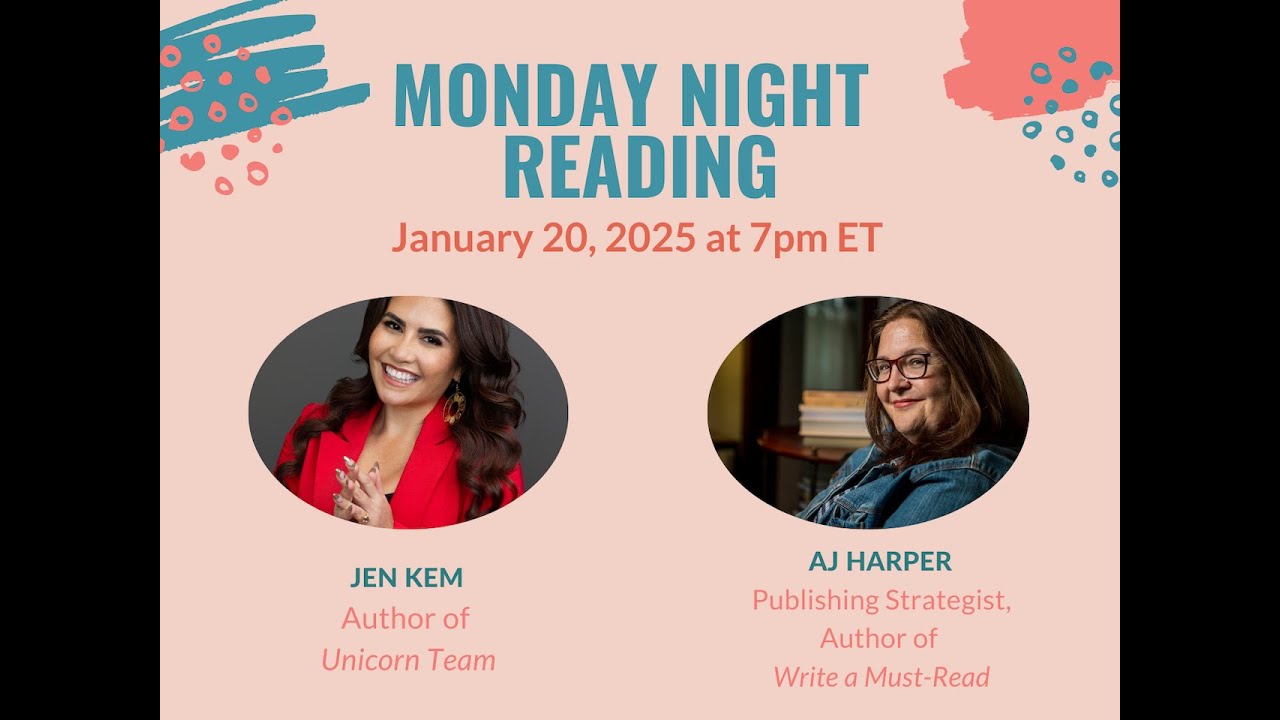 Monday Night Reading with Jen Kem & AJ Harper