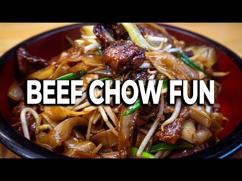Nudeln mit Rindfleisch Asia Style | Beef Chow Fun | Rezeptvideo by Bernd Zehner
