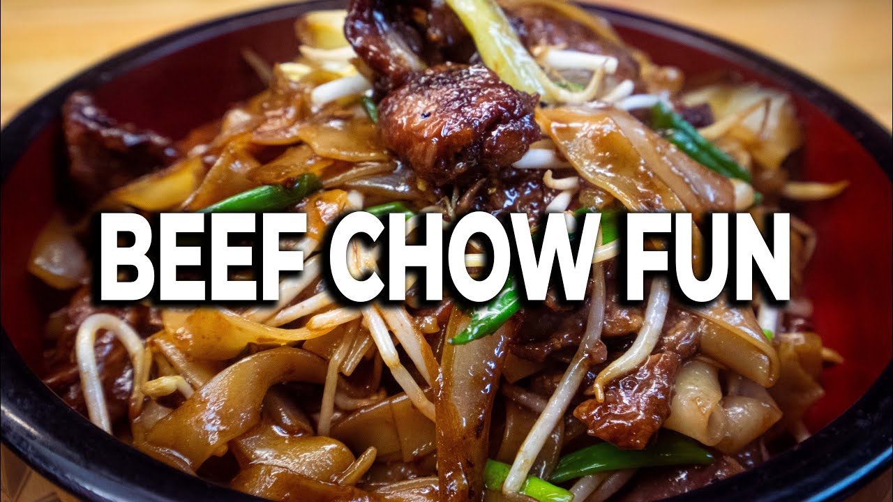 Nudeln mit Rindfleisch Asia Style | Beef Chow Fun | Rezeptvideo by Bernd Zehner