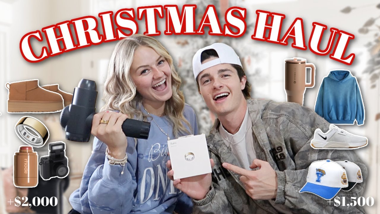 Что мы получили на Рождество!