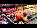 Trip to the grocery store | Interracial Family Vlogs || Blindian family