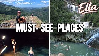 Ella, Sri Lanka: 4 Must-See Places | Little Adam’s, Nil Diya Pokuna, Ravana Falls & Secret Waterfall