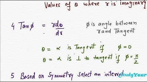General Steps for Tracing a Polar curve with examples like Rose, Lemniscate of Bernoulli, Cardioid