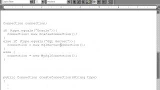 04 01 Introducing the Factory Design Pattern