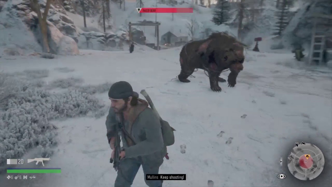 DAYS GONE How To Easily Kill The Rager Bear Daysgone YouTube