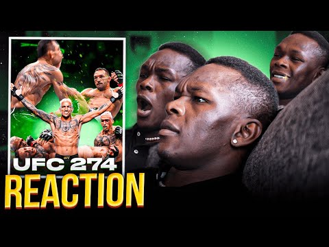 Israel Adesanya Reacts to CRAZY UFC 274 PPV