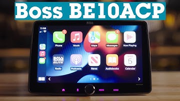 Boss BE10ACP zwevende autoradio | Crutchfield
