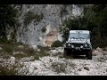 Land rover Defender offroad drive Sardinia 2014