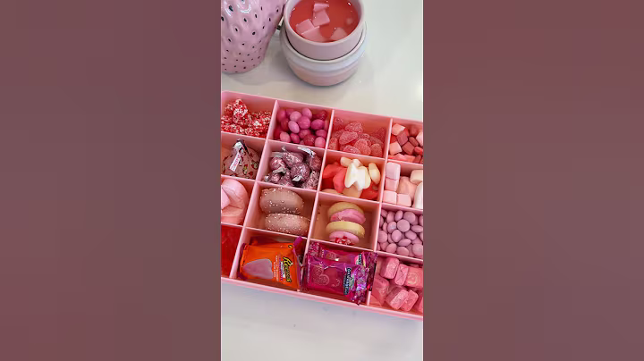 *asmr* pink snack box restock 💞💕💗 #asmrsounds #asmr #pink #restock #snackbox #snacks #candy