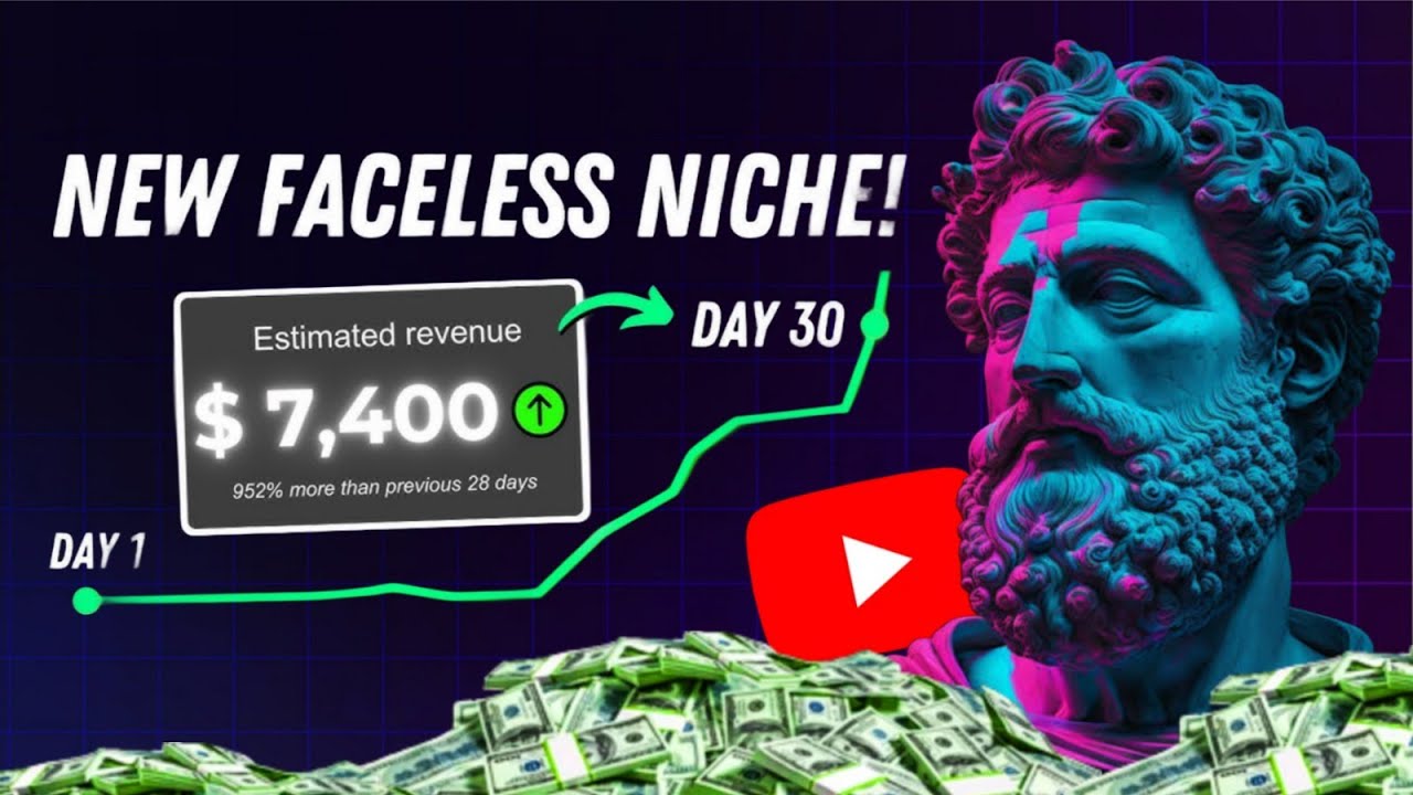 How I Built a Faceless Stoic Motivation Channel with AI | Passive Income & YouTube Growth 