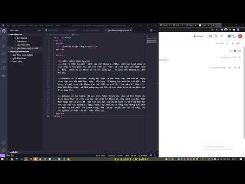 Video Lập trình Web căn bản HTML CSS JS - Khai giảng -... - YouTube