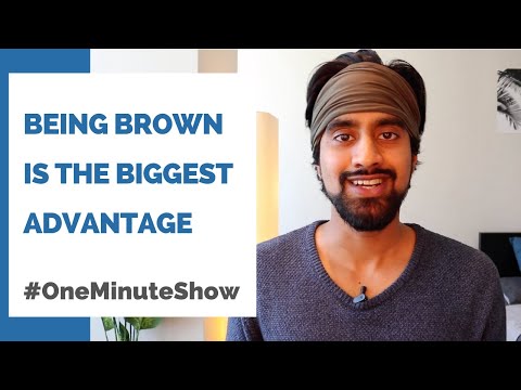 Being Brown Is The Biggest Advantage - OneMinuteShow Ep 103 by Waqas Hassn