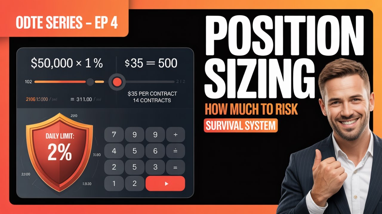 0DTE Position Sizing How Much to Risk Risk Management System