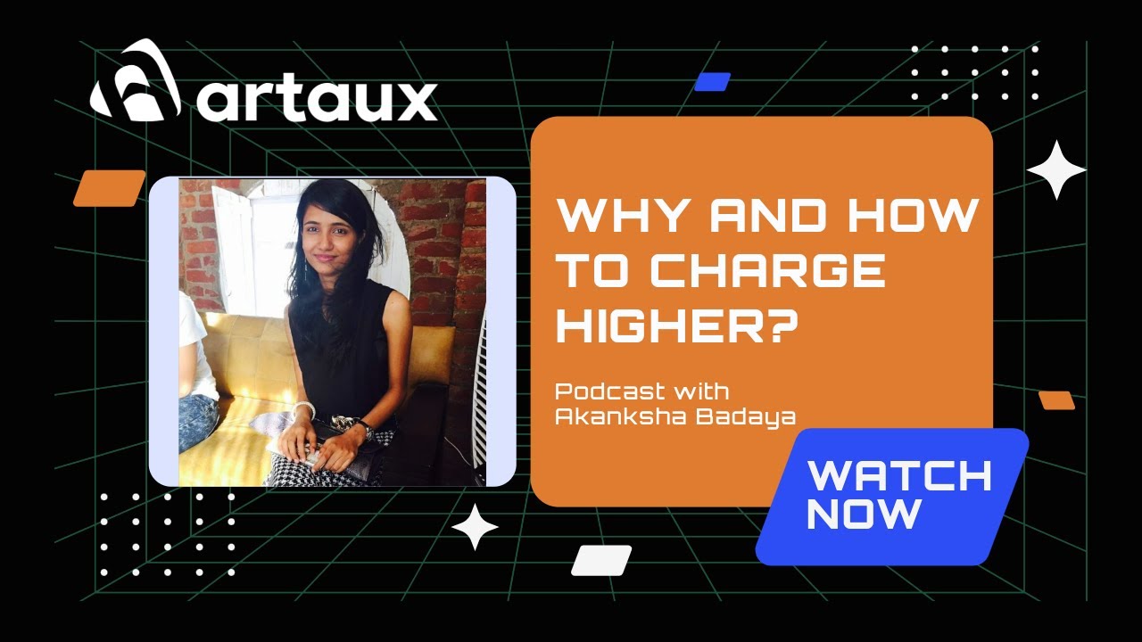 Art of Pricing: Strategies to Charge Higher as a Freelance Designer ft. Akanksha Badaya!