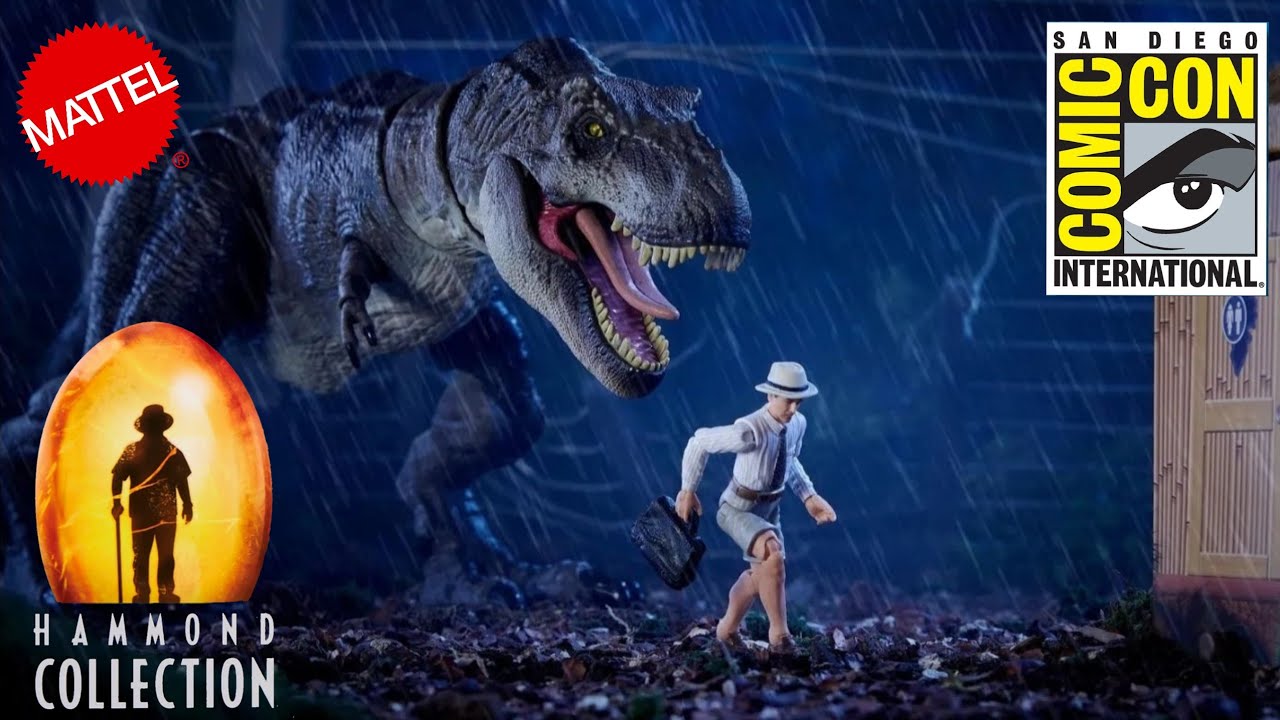 Mattel Jurassic Park SDCC 2022 Reveal! YouTube