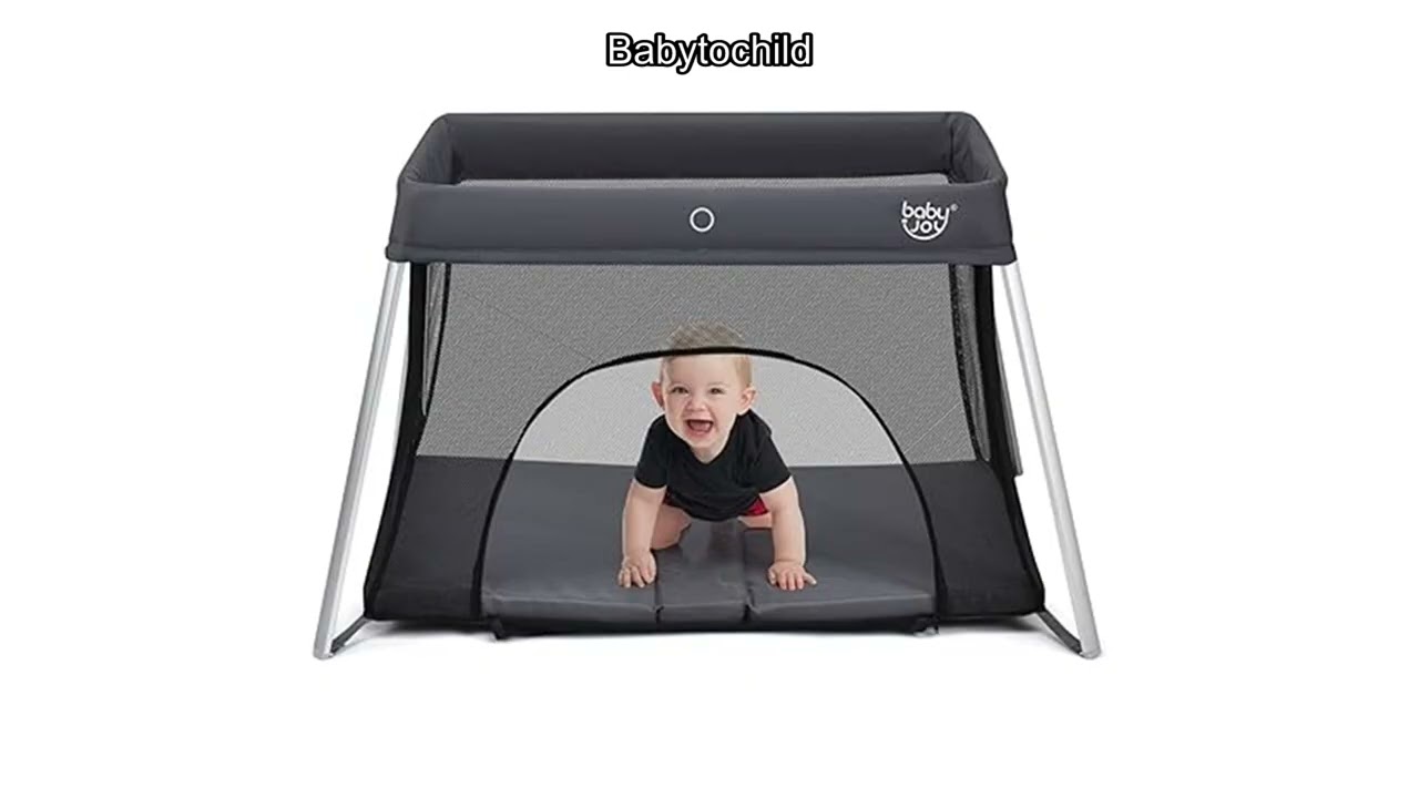 Обзор дорожной кроватки BABY JOY: безопасная, удобная и не вызывающая стресса для родителей, кото...