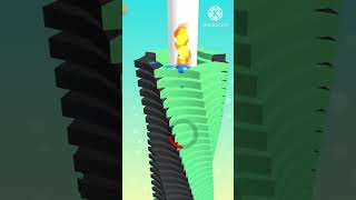 Stack Ball 🏈 🏀 Crash Platform 🚚 Stack Crush 3D 🏀 Ball Drop Stack Ball Helix Crash🏈🚚#Shortfeed #short screenshot 5