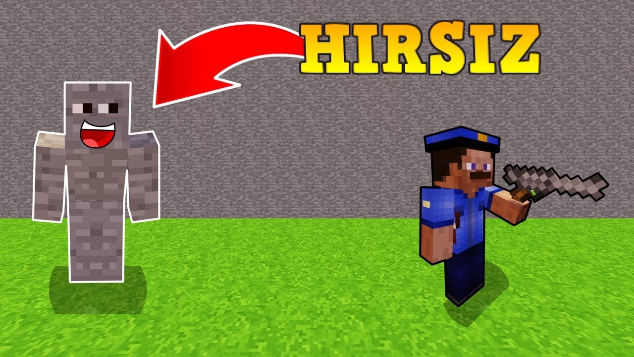 HIRSIZ VS POLİS #71 - Görünmez Hırsız (Minecraft)