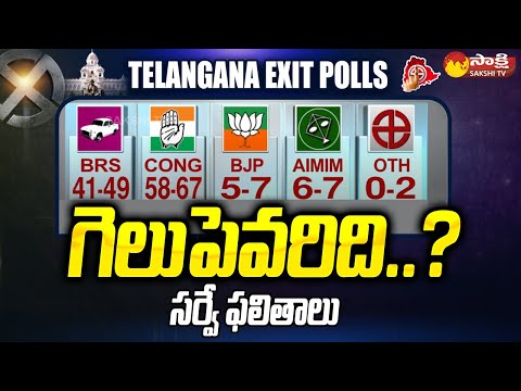 Exit Poll Survey On Telangana Elections | Telangana Assembly Elections 2023 @SakshiTV - SAKSHITV
