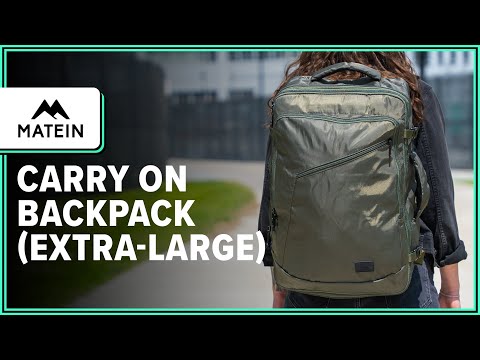 MATEIN Carry on Backpack (Extra-Large) Review (2 Weeks of Use)