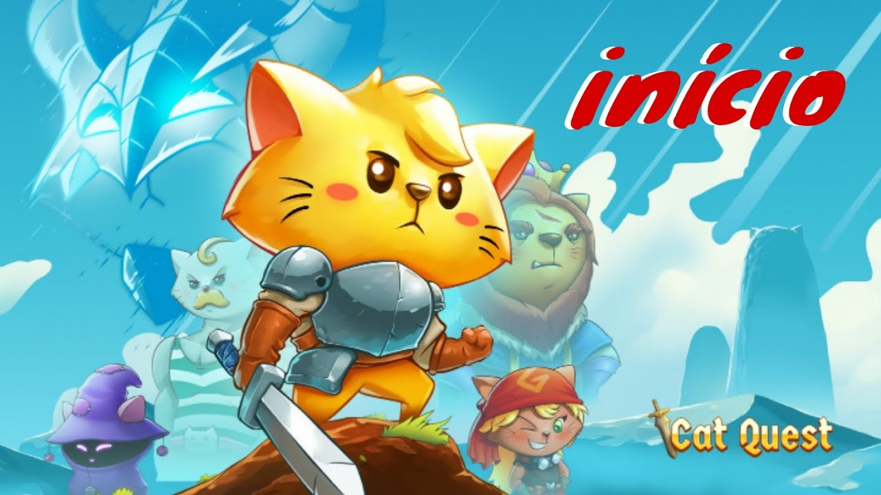 Inicio 🇧🇷🌎 Cat Quest 1 gameplay PT-BR! Completos