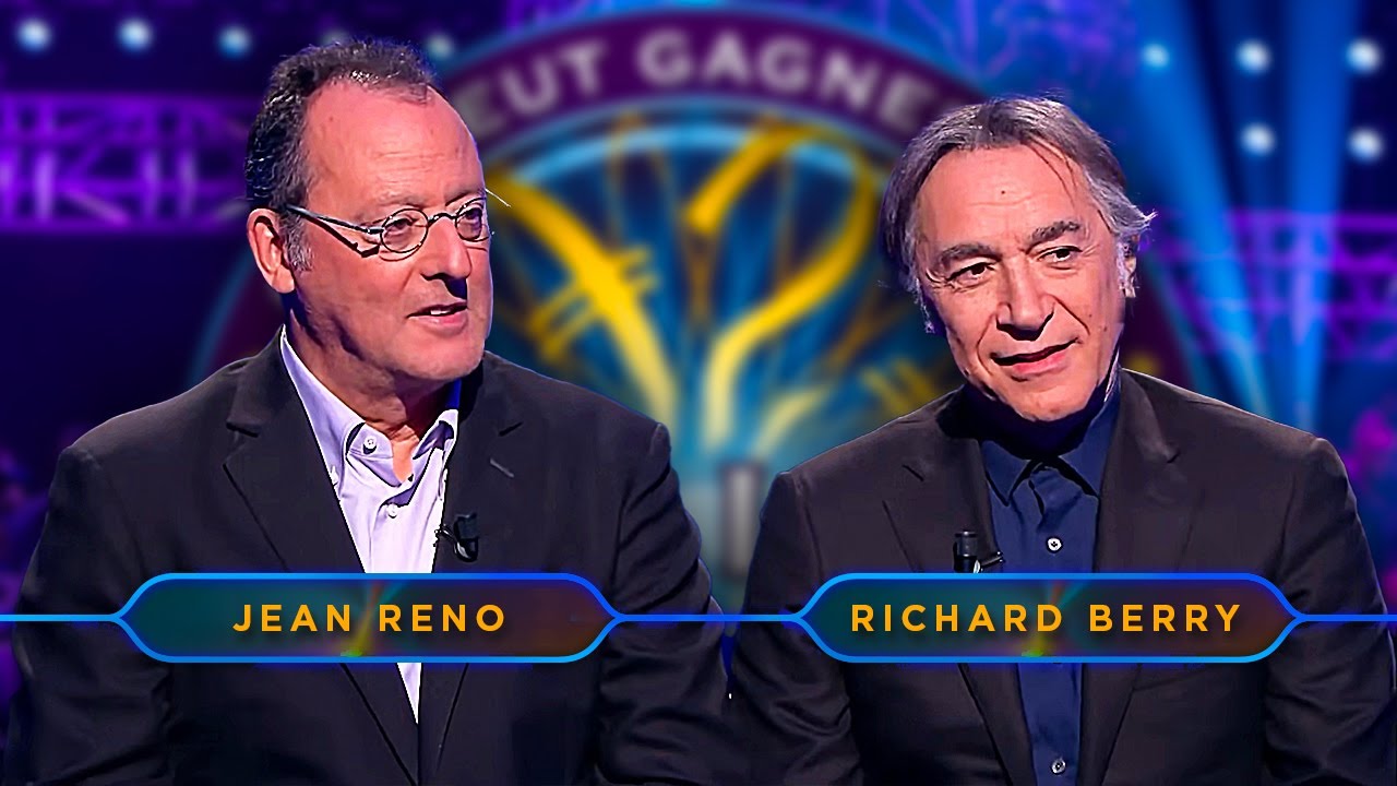 Richard Berry & Jean Reno : Spécial Associations ! | Qui Veut Gagner des Millions | P1 | 17-04-2015