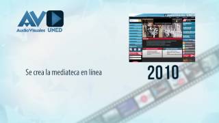 Infografía: La historia de Audiovisuales UNED