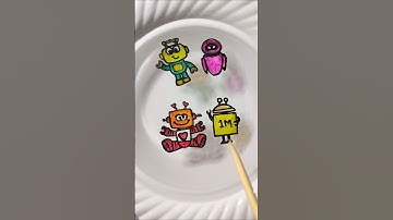 ⚡ Robot Battery Low → Needs LIKE & SUBSCRIBE! #shorts #floatingpen #art #viralshorts #robot