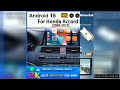 Android 15 Carplay Auto For Honda accord 8 2008 2009 2010-2013 Car Radio GPS Multimedia WIFI+4G Head