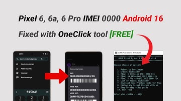 Pixel 6, 6a, 6 pro IMEI 0000 repareren – Reparatie met één klik met de Gsm6 Toolkit | Android 16