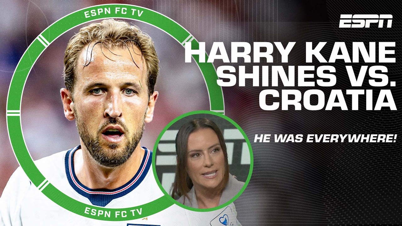 Harry Kane was a man possessed against Croatia! - Ali Krieger on Group L win over Croatia | ESPN FC