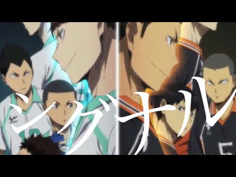 【MAD】ハイキュー！ 青城×烏野   WANIMA シグナル