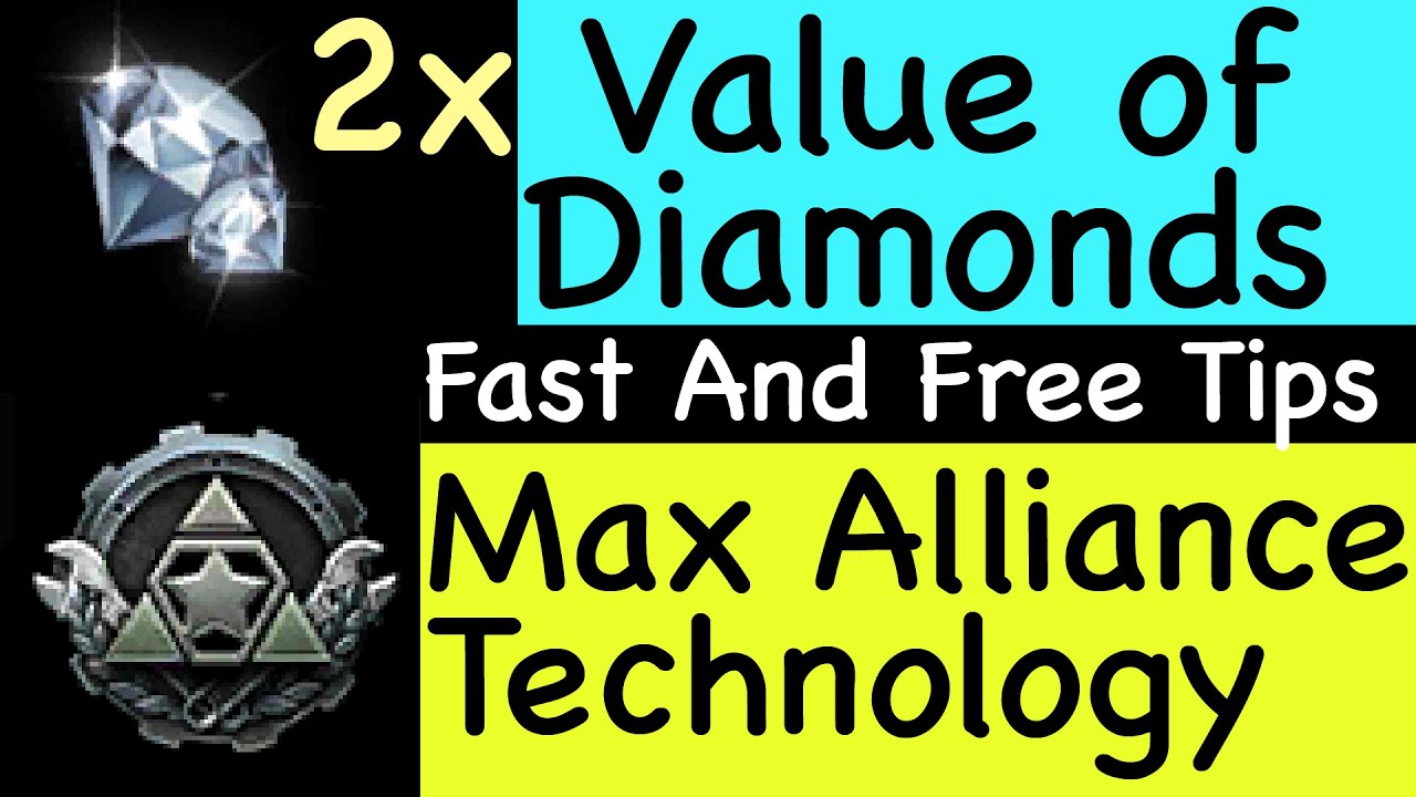 Last Shelter Survival - Upgrade Alliance Technology Super-fast || 2X  Speedups with Diamonds💎