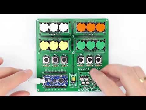 Arduino Shield Flip-disc 3