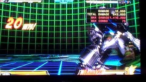 MvC3: Sentinel Kara Throw Combo 1.3 Mil.