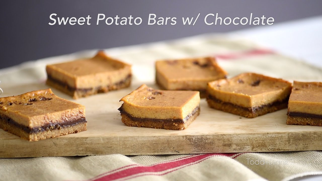 Sweet Potato Bars with Chocolate {Perfect for Fall} YouTube
