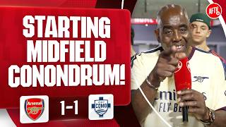 The Starting Midfield Conondrum! (Fan Round Up) | Arsenal 1-1 Como