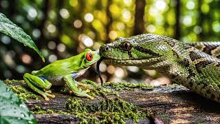 Medhak Medak Snake Cobra Pithan Sap Kisses