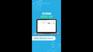 Rocket Stock Screener! $SONN +81% after alert