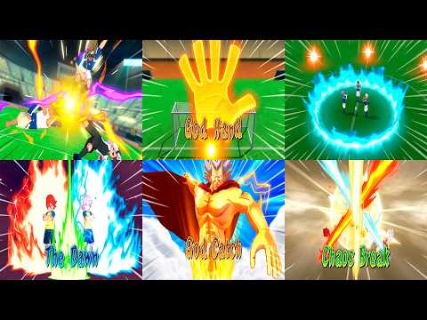 All Special Moves in Inazuma Eleven Victory Road (Season 1-3)