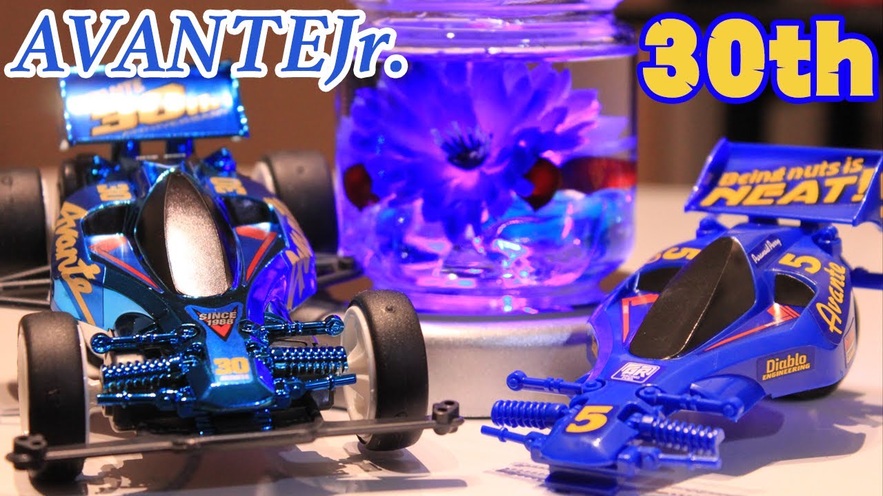 mini4wd】初のTYPE2シャーシ！アバンテJr 30周年／The first TYPE 2
