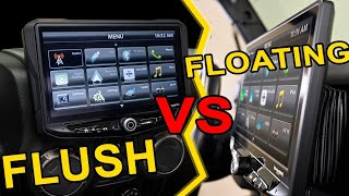 Flush Vs Floating Mount Jeep Wrangler Jkjku Stinger Heigh10 Radio Upgrade Options 4K Comparison